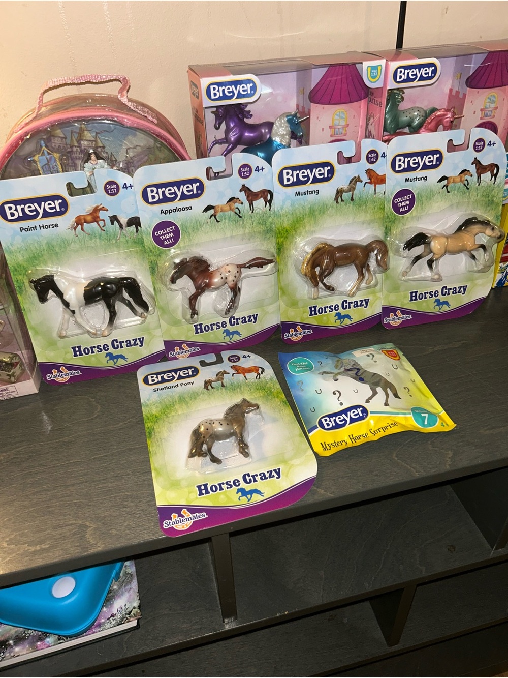 Breyer Horse Crazy Kids Toy Horse Figures - Assorted Brown & Black